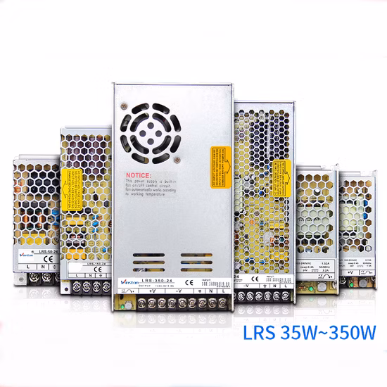 35W SMPS Single Output AC 220V to DC 5V 12V 24V 36V 48V DC LED Switching Power Supply with CE, RoHS (LRS