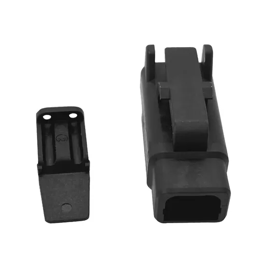 Plug in Panel Mounting Spring Cage Clamp Terminal Block Connector 24A/800V