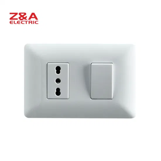 CCC/ CE Wholesale Factory Supply High Quality Electrical 10A 250V Us Light Wall Switch and Socket