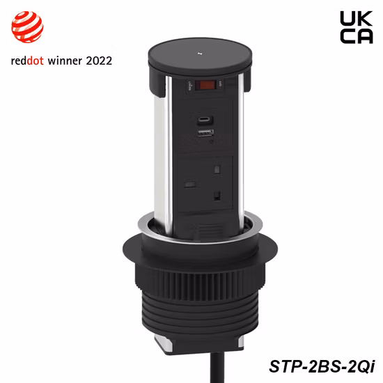 Netbox Move Pop Pull up Kitchen Socket